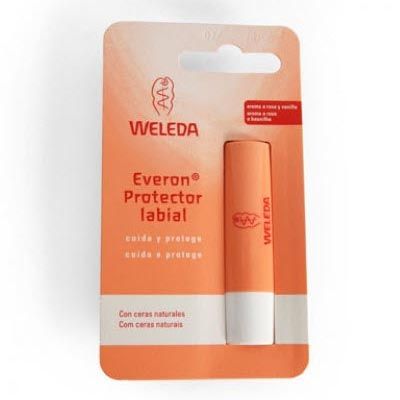 PROTECTOR LABIAL EVERON 4 gr, hidrata y protege los labios.